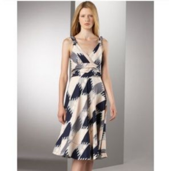 Zooey Deschanel Marc by Marc Jacobs knotted ikat dress sundress 0 XS - Picture 3 of 6